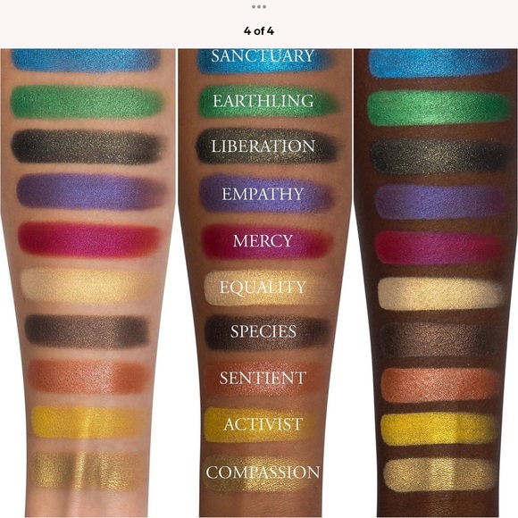 NWT Kat Von D (Vegan ) “LOVE “ Eyeshadow Palette - Picture 2 of 13